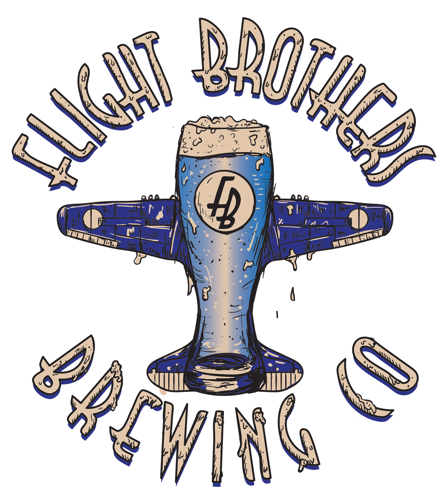 image of Flight Brothers Brewing Co. logo
